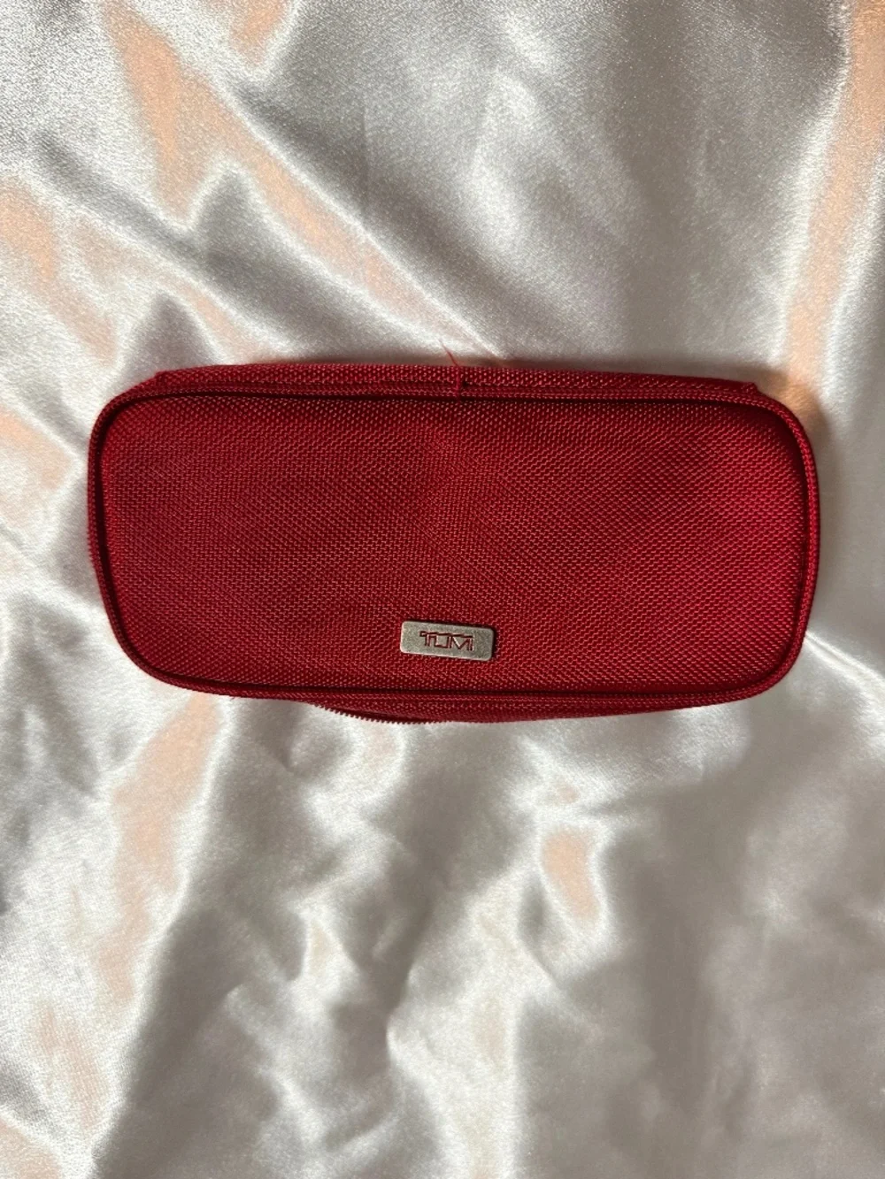 TUMI for Avianca Red Travel Amenity Toiletry Organizer Case